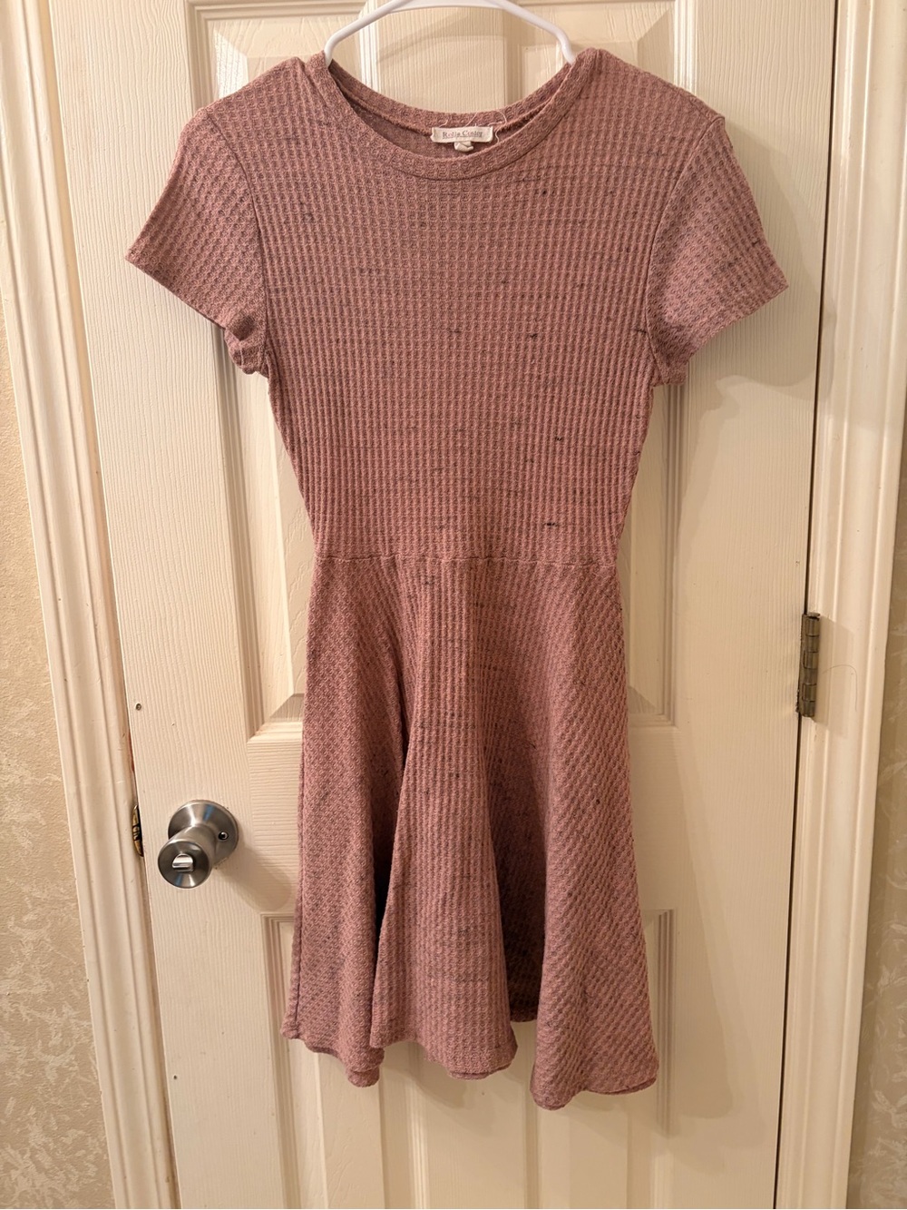 Rolla Coster Mauve Ribbed Knit Top